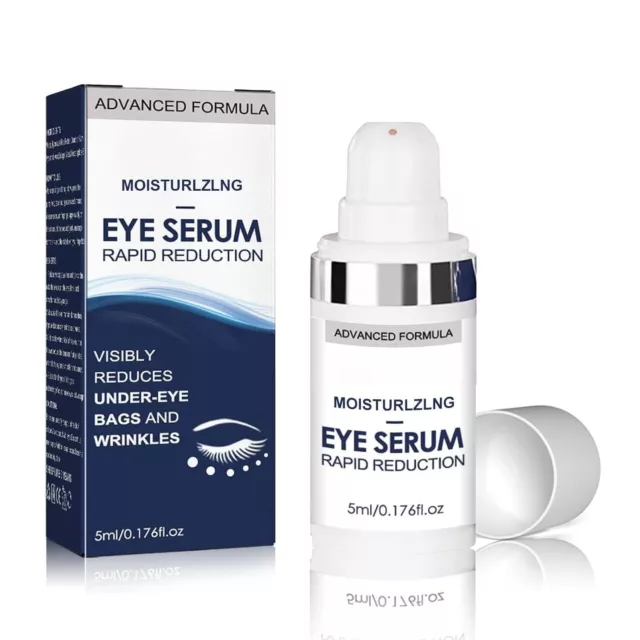 Plexaderm Rapid Reduction Eye Serum Advanced Bags Wrinkles 5ml 0.17oz Pump