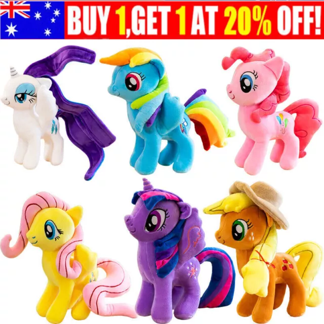 20cm My Little Pony Stuffed Plush Doll Model Rainbow-Dash Toy For Kids Gifts New