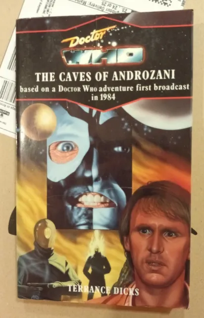 Doctor Who The Caves Of Androzani Target Reprint Book  Blue Spine.paperback. Vgc