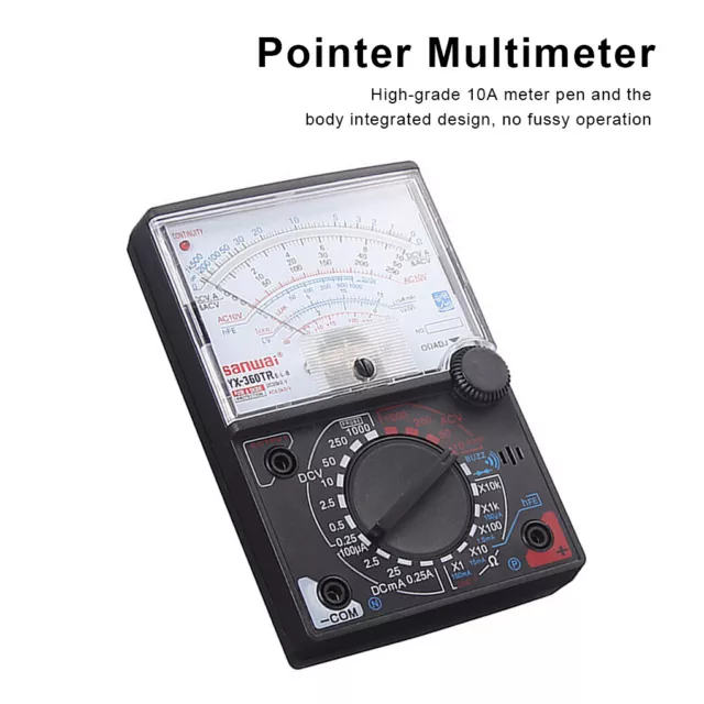 Analogue Multimeter AC DC Volt Ohm Electrical Circuit Multi Tester Meter AU 3