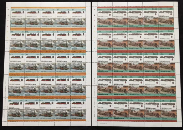 ST VINCENT Grenadines TRAINS Locomotives Sheets x 24 MNH(1200 Stamps) BLK13 3