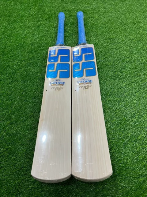 SS Vintage Finisher 1 DK Cricket Bats Full Low Profile Best Suited 4 UK Pitches