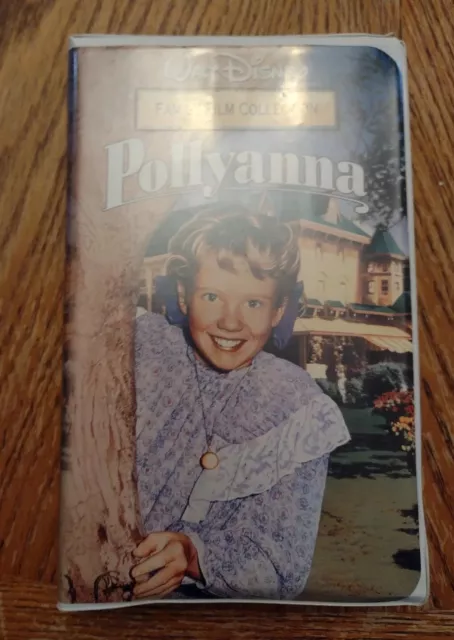 POLLYANNA WALT DISNEY Vintage VHS Family Film Collection Clamshell ...