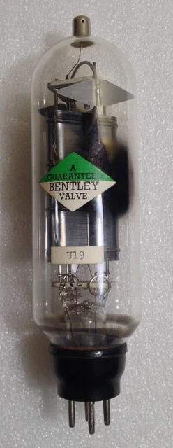 Lampe Vacuum Tube 1U4 – Made In USA, Occasion Mais Fonctionnelle, Pour Audiophiles Et Collectionneurs