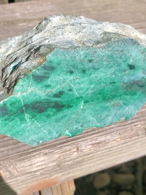 Siberian Jadeite Jade Rough, 2lb 1.5oz