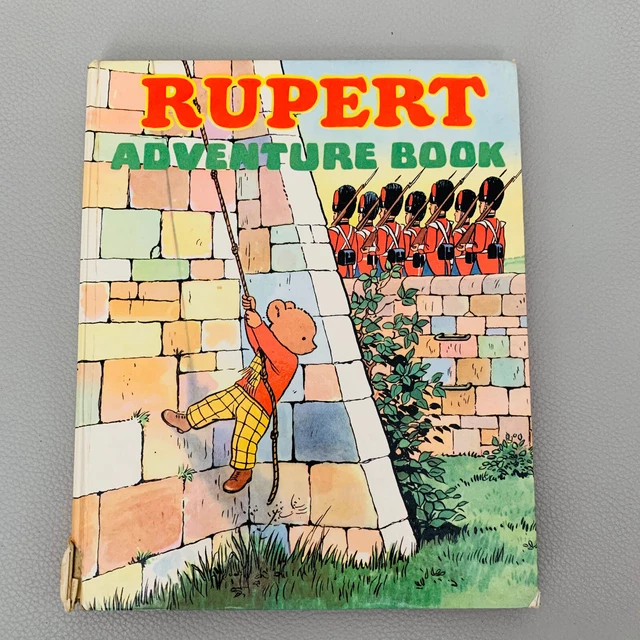 Old Rutter Book RUPERT (THE BEAR) ADVENTURE BOOK, Antique Vintage Collectable Children ...