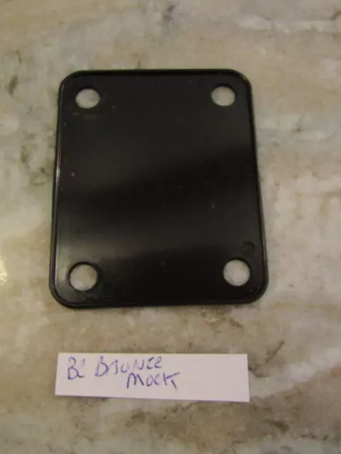 BC RICH BRONZE GUITAR NECK PLATE GASKET in BLACK - ONLY THE GASKET