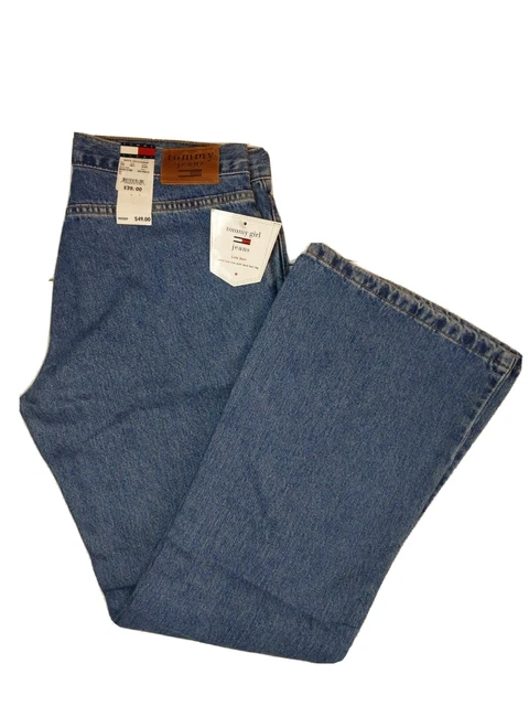 Vintage Woman's Tommy Girl Lola Jeans Bell Leg Pants Size 11 NWT NOS 8V