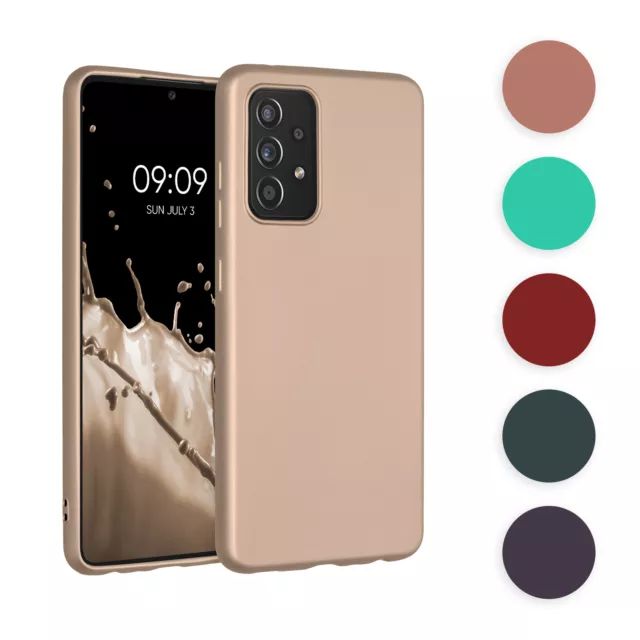 Coque souple en silicone pour Samsung Galaxy A52 A52 5G A52s 5G kwmobile