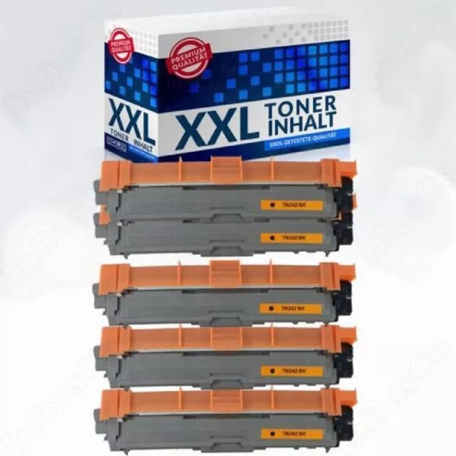 5x Black Toner TN241 kompatibel für Brother MFC-9332 CDW MFC-9340 CDW