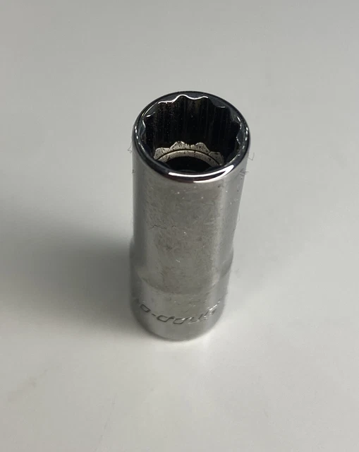 SNAP ON 1/4& Drive 12pt SAE Imperial 5/16" Flank Drive® Semi Deep