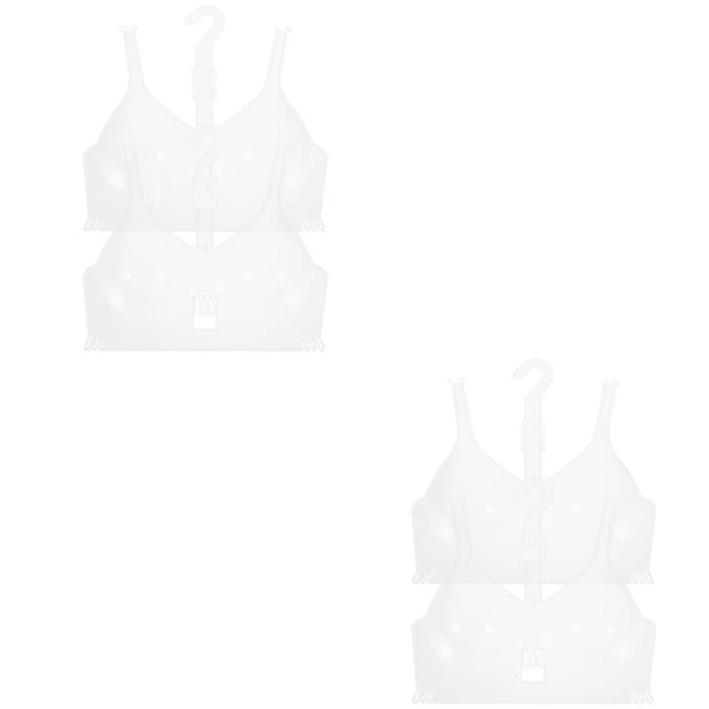 4 Pcs BH-Schaufensterpuppe BH-Präsentationsständer Mannequin Durchscheinend
