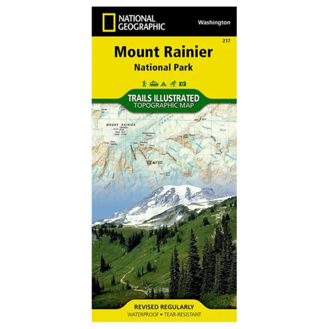 National Geographic Mount Rainier Nat Park #217