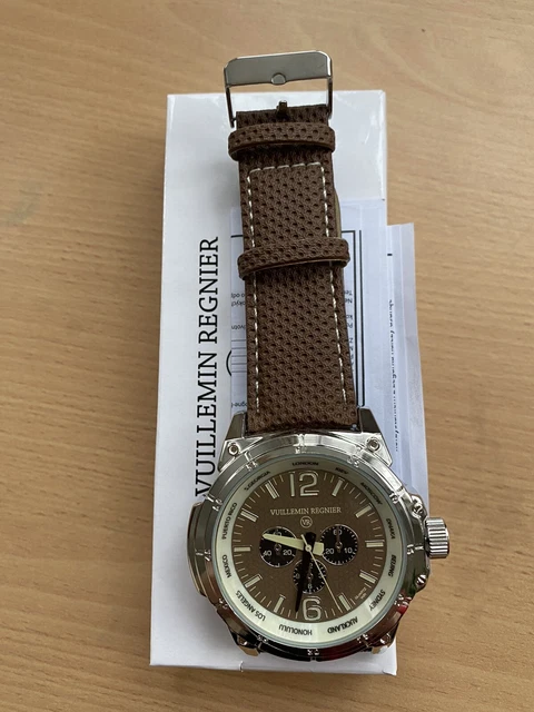 VUILLEMIN REGNIER NEW Watch 18.00 PicClick UK