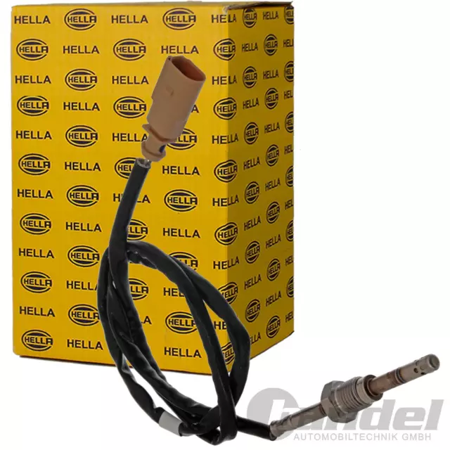 HELLA ABGASTEMPERATURSENSOR für AUDI A3 8P1 SEAT LEON SKODA VW GOLF V VI TIGUAN