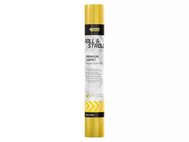 Everbuild - Roll & Stroll Premium Carpet Protector 600mm x 25m