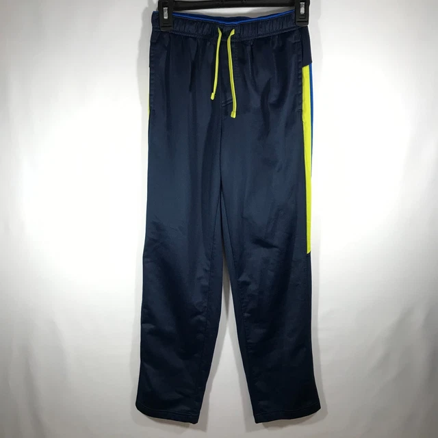 Athletic Works Unisex Kid's XL (14-16) Blue Warmup Jogger Track Gym Sweatpants