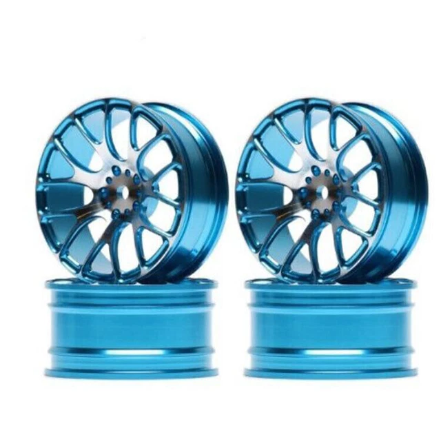 Aluminum 6061 Clamp-Type Wheel Hubs For Tamiya 1/10 RC Cars - Upgrade For XV-02 PRO & BBX BB-01