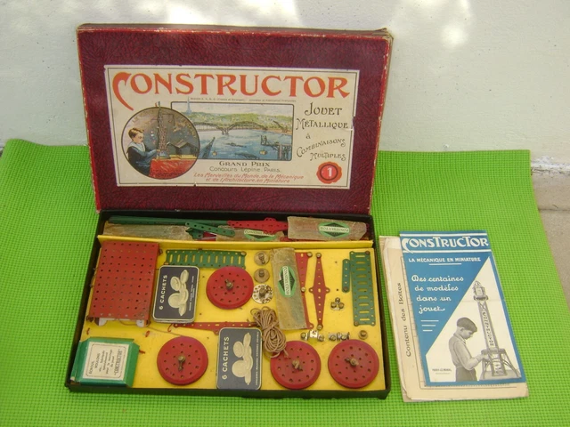 Constructor - Jouet métallique à combinaisons multiple