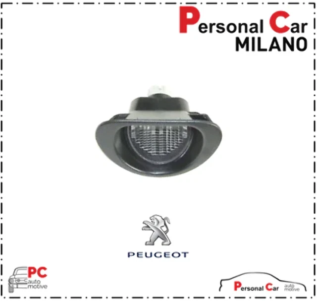 Eclairage De Plaque D'immatriculation Peugeot 107 Montant Arriere Gauche De...