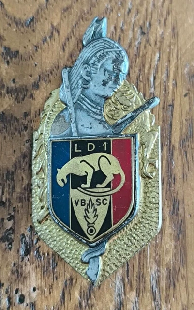 Insigne Original G.F.O.T. Indochine - Garde Frontière Ouest Tonkin - Gendarmerie 1946