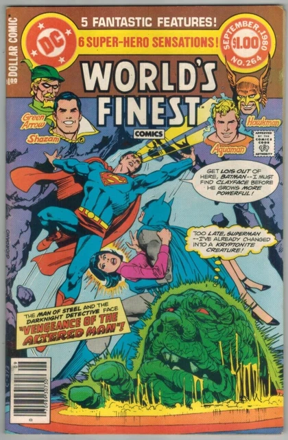 World's Finest Comics 264  Superman/Batman  SHAZAM   1980 VF  DC Comic
