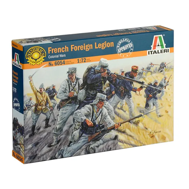 ITALERI French Foreign Legion - Colonial Wars 6054 1:72 Figures Model Kit