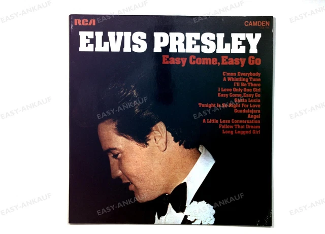 ELVIS PRESLEY Easy Come, Easy Go Lp Vinyl Record Camden Cds 1146