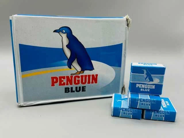48 pack Penguin Blue Squares for White Fabric Whitening Cleaning Laundry