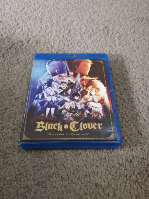 Black Clover Season 1-4 episodes 1-170 Complete Set DVD 