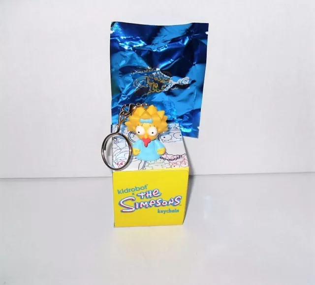 Kidrobot The Simpsons Keychains 1.5"Inches Single Maggie