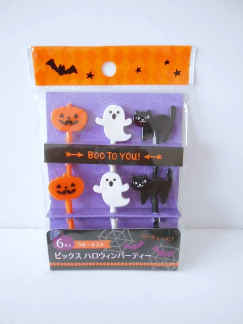Halloween Picks For lunch boxes Food picks