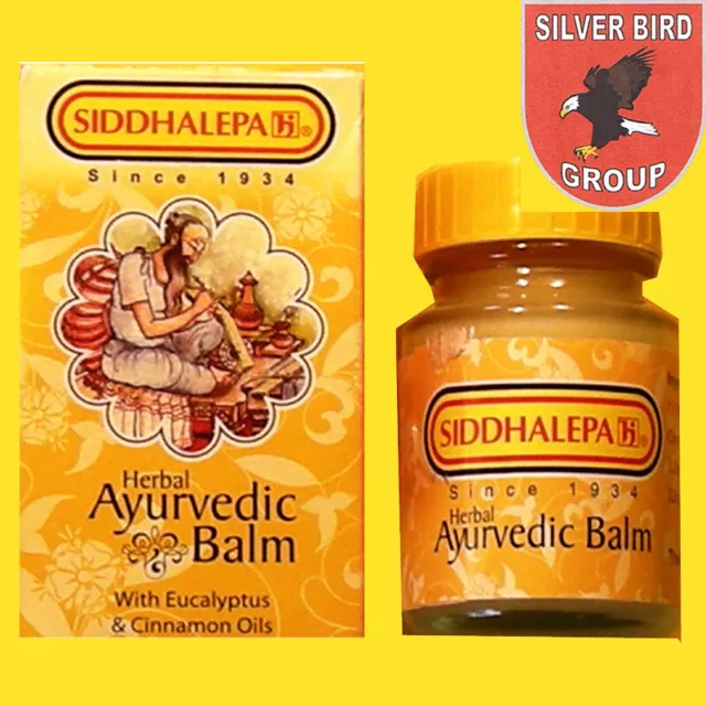 2 x 50g Siddhalepa Ayurveda Wellness Kräuter Balsam VERSAND AUS DEUTSCHLAND