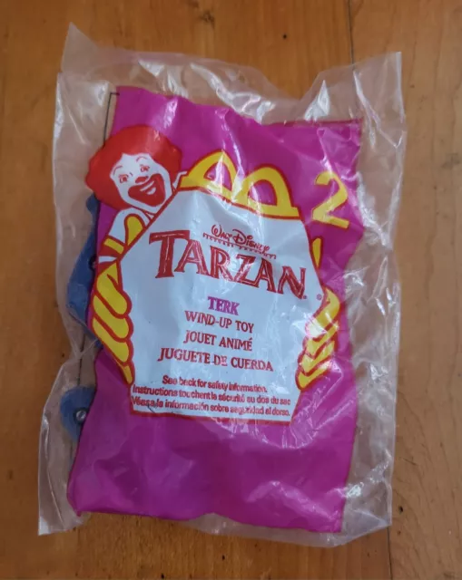 1999 McDONALDS Disney's TARZAN - TERK Happy Meal Toy #2 NEW