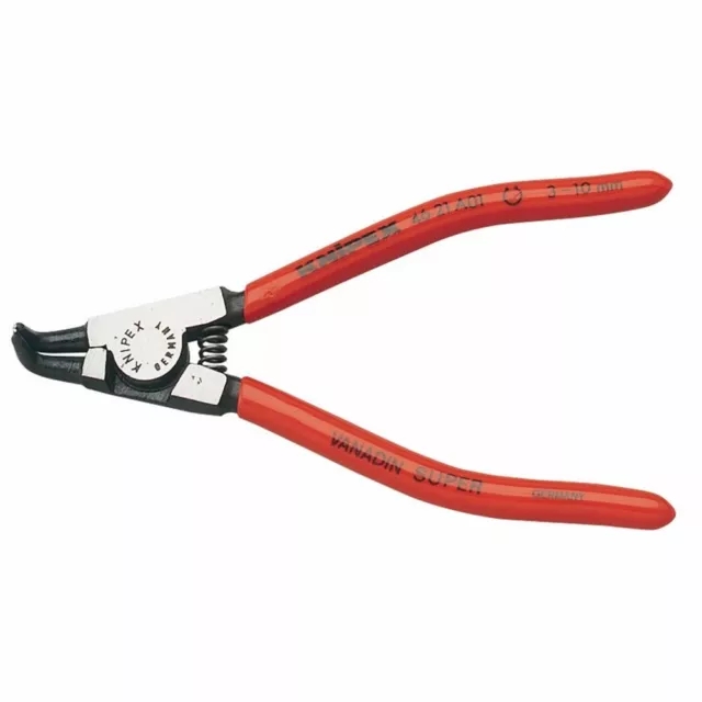 DRAPER 80917 - Knipex 46 21 A01 SBE 3mm - 10mm A01 Bent External Circlip Pliers