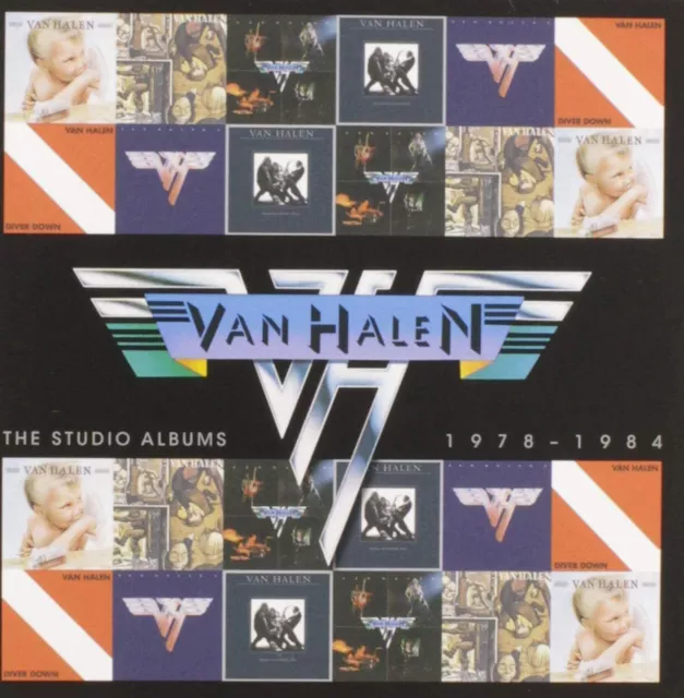 Van Halen 'Studio Albums 1978-1984' 6CD Box Set - Nouveau et Scellé