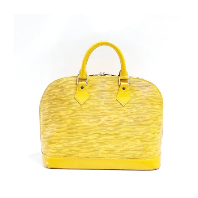 Louis Vuitton LV Hand Bag M52149 Alma Yellow Epi 2441665