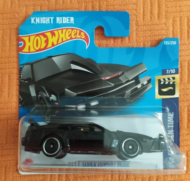 Hot Wheels K.I.T.T KITT Super  Pursuit Mode 2022 1:64 Supercar