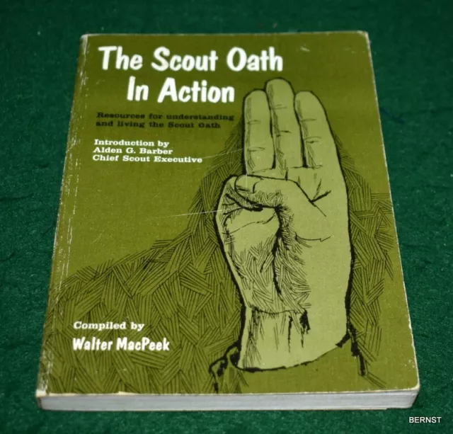 Boy Scout - 1967 The Scout Oath In Action - Author Signed