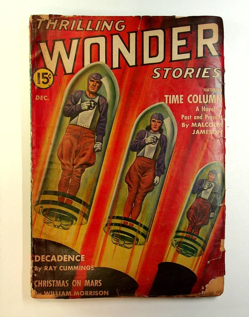 Thrilling Wonder Stories Pulp Dec 1941 Vol. 21 #2 FR TRIMMED