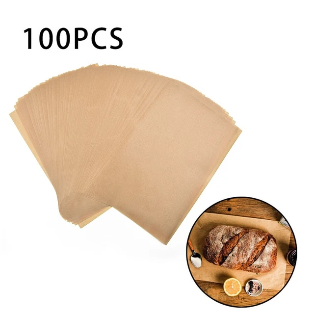 Carta Da Forno Rotoli 100 Fogli - Antiaderente Per Grill, Forno E Cottura, 20cm