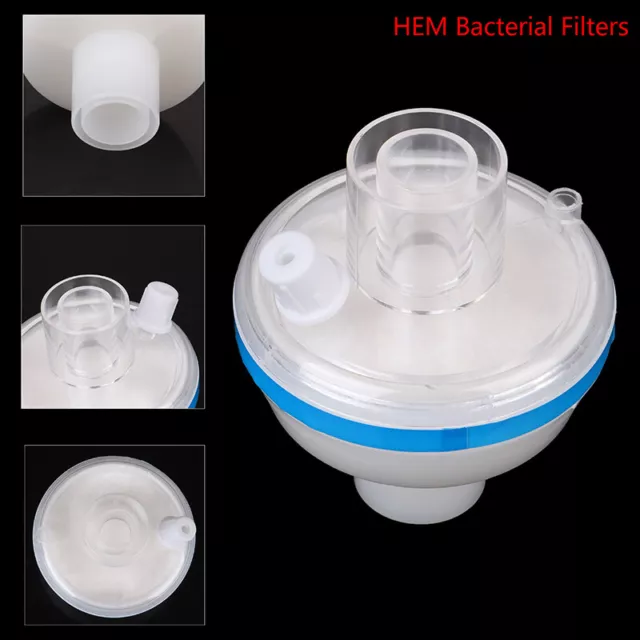 Universal Fit in-Line Bacterial Viral Filters For CPAP BiPAP Hose Apnea Snori S# 2