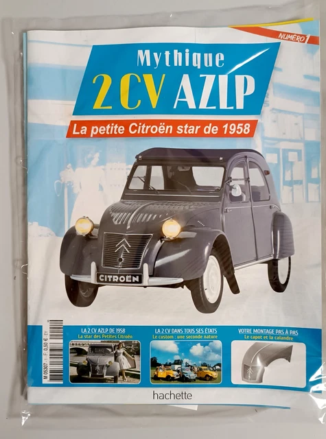 Miniature Citroën 2CV AZLP Par Minialuxe – Coffret Limité N°050/500, échelle 1/43, Gris Métal, Neuf En Boîte