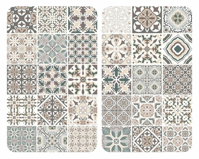 Piastre Copertura Fornelli di Vetro Con Mosaico, WENKO