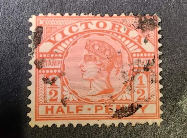 Victoria  1886-97  1/2d    Used  G3