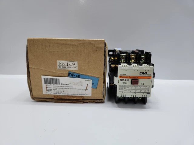 FUJI ELECTRIC SC-2N [35] Magnetic Contactor Sc35Aa £107.11 - PicClick UK