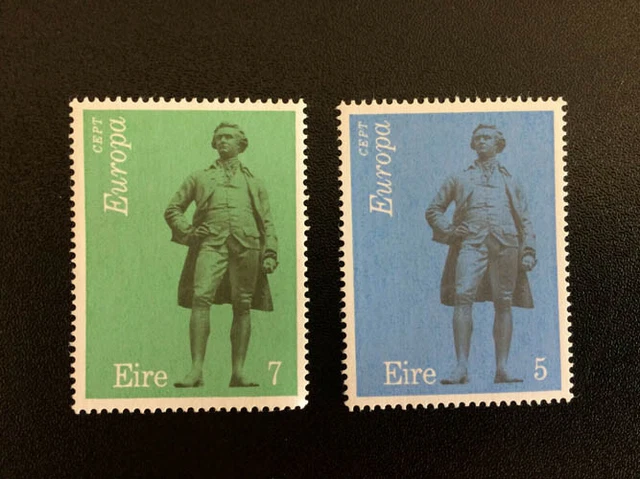 1974 Irland; 100 Serien Europa, postfrisch/MNH, MiNr.  302/03, ME 700,-