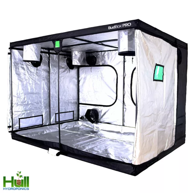 Budbox Pro Titan 1 Plus 2m x 3m x 2.0m Hydroponic Grow Room Tent Silver BUD BOX