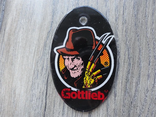 Freddy Nightmare on Elm St. Pinball Machine Key Chain