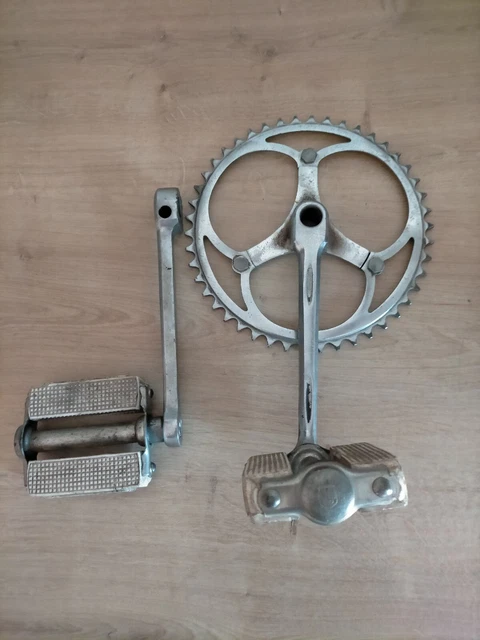Pédalier Vélo Ancien – Pour Vélo De Course Ou Ville, D'occasion